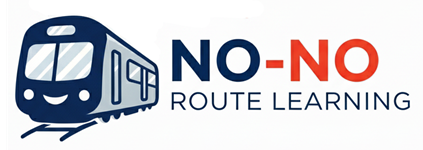 No No Route Learning Logo - Your source for UK railway route knowledge.